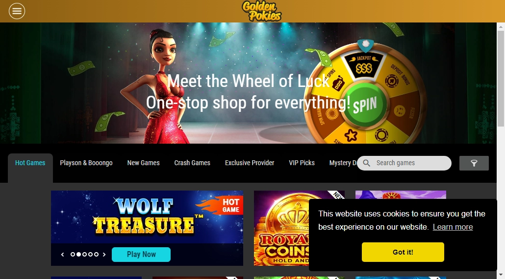 Golden Pokies Casino